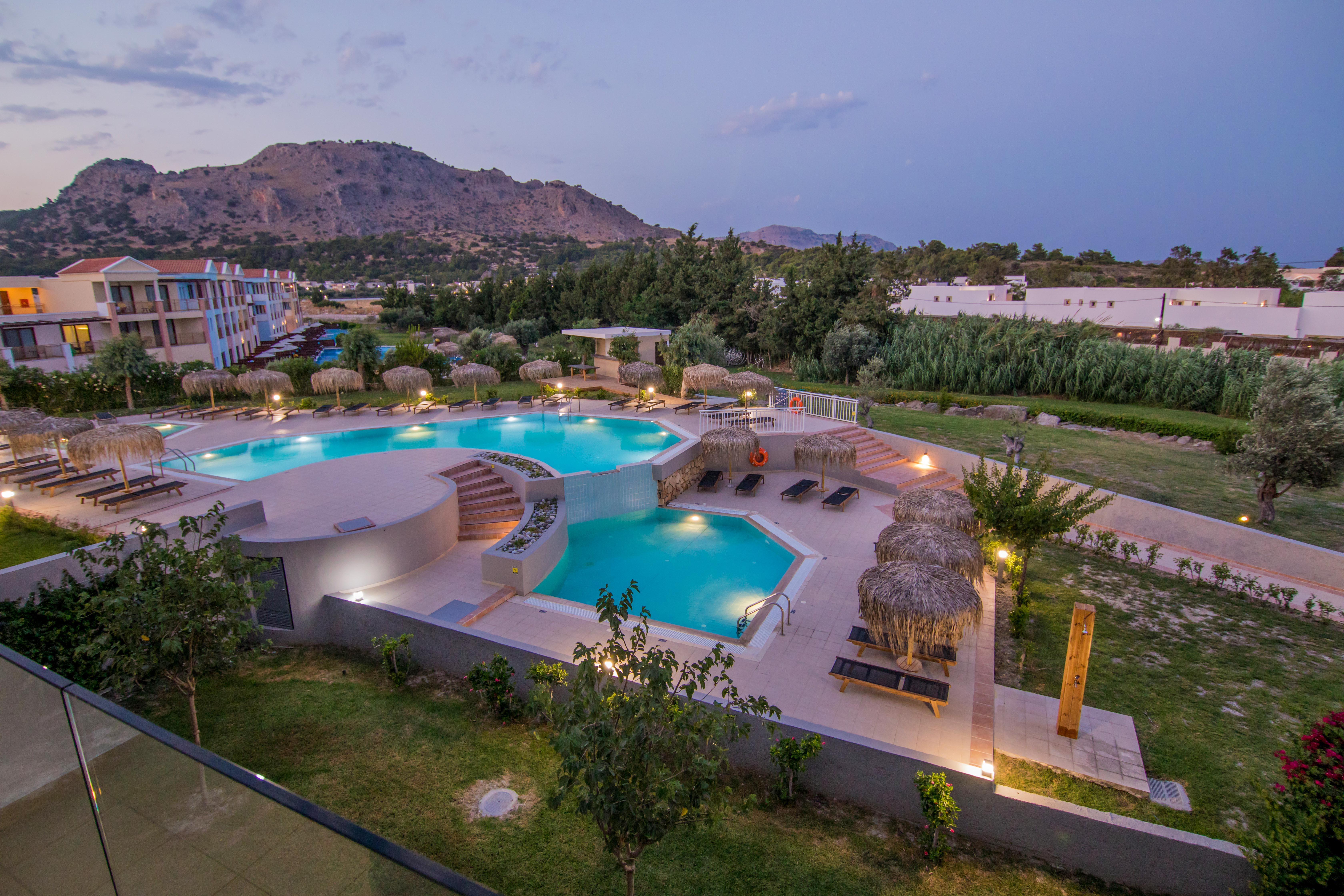 Lindos Breeze Beach Hotel Kiotari Exteriér fotografie
